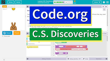 Code.org Functions Lesson 25.7 | Tutorial with Answers | Unit 3 CS Discoveries