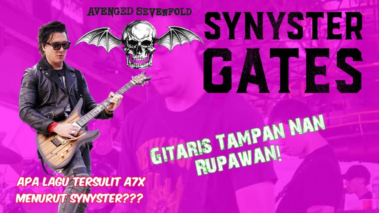 SYNYSTER GATES | AVENGED SEVENFOLD |FAKTA UNIK GITARIS TAMPAN