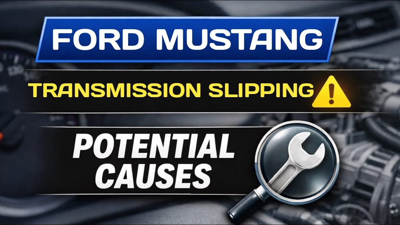 Проблемное пробуксовывание трансмиссии Ford Mustang – объяснение возможных причин.