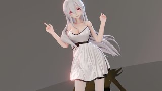 【VOCALOID MMD／4K／60FPS】Yowane Haku 「Vertical ver」【POP!】