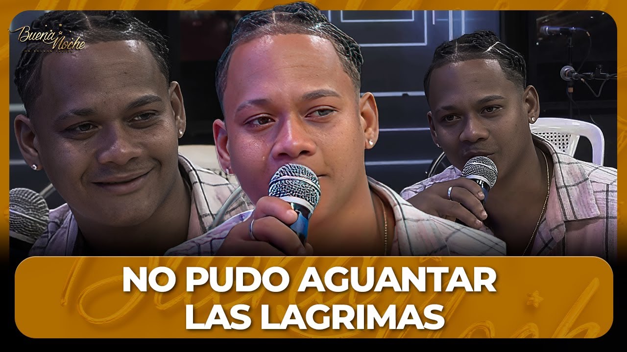 DALVIN LA MELODIA NO PUDO AGUANTAR LAS LAGRIMAS AL VER EL APOYO DE SUS SERES QUERIDOS | BN