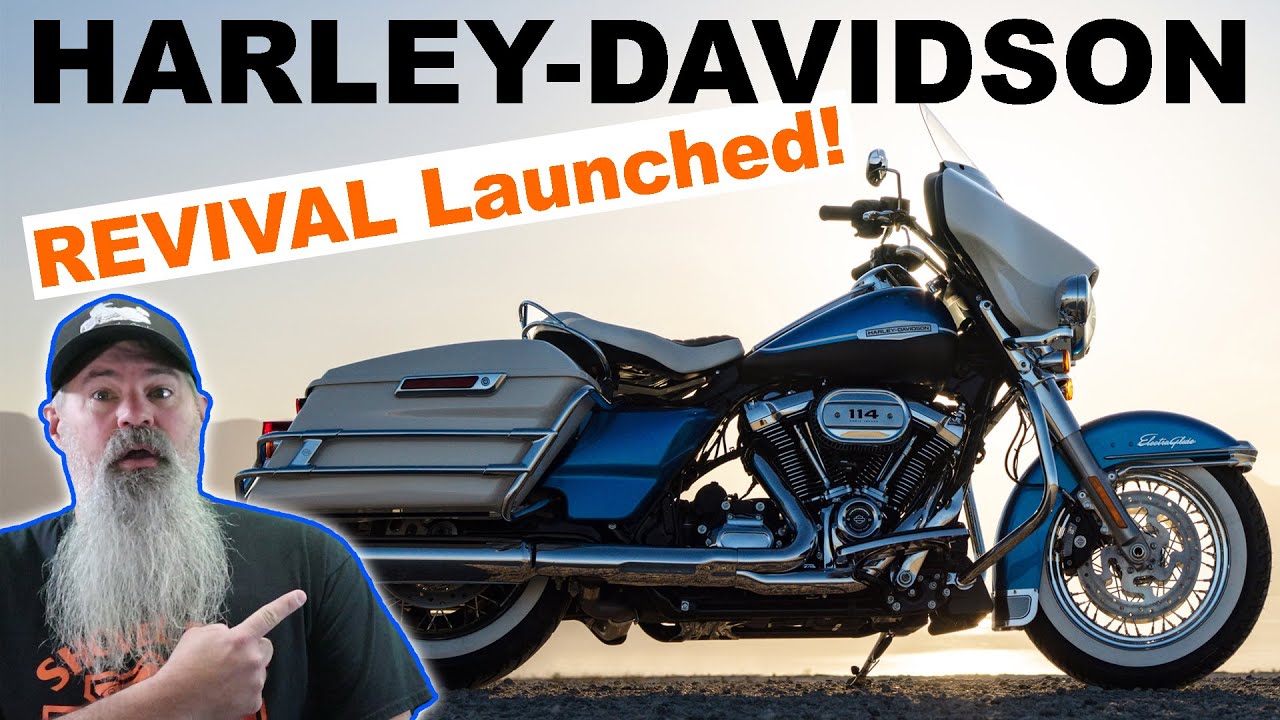 HARLEY-DAVIDSON Revival Launched! 1969 Electra Glide Inspired