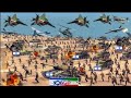 Israeli Military oil supply convoy Destroyed by Israeli Fighter jets Drones &War Helicopters in GTA5