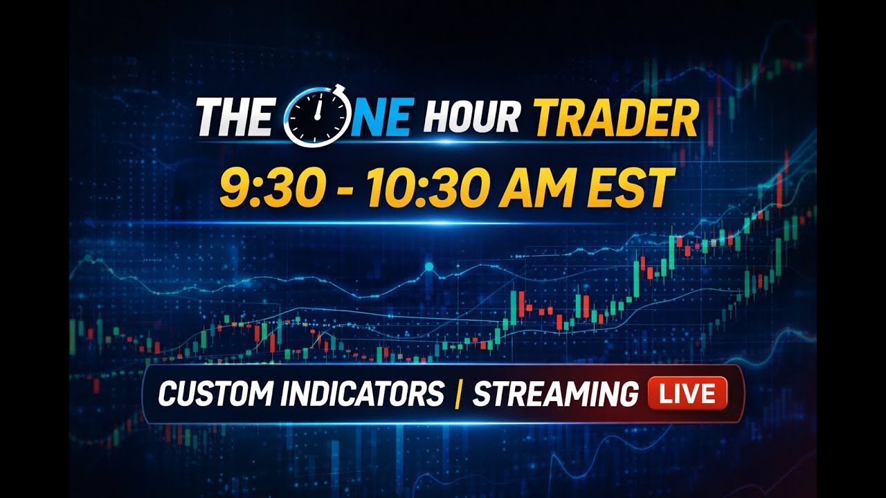 +200 - Futures Trading | ES & NQ Market Open – The One Hour Trader - Jan 15, 2026