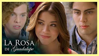 Valentín se enamora de Esmeralda y su amigo lo traiciona | La Rosa de Guadalupe 1/4 | Te bajo...