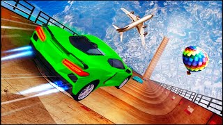 VERTICAL MEGA RAMP IMPOSSIBLE 3D - CAR STAND GAME (Dad Gaming yt) screenshot 4