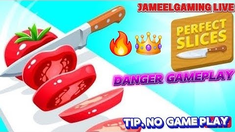 Perfect Slices Live Now 🍎🔪 Gameplay #254 #live #shortslive