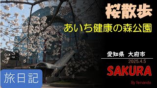 桜散歩（あいち健康の森公園）2025.4.5