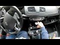 How to remove the original radio Renault Megane III Fluence 2009-2016