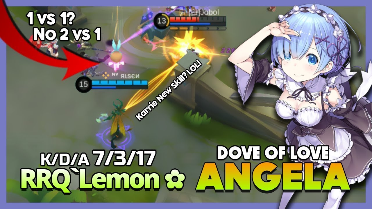 RRQ`Lemon Try New Hero Angela Dove of Love 'This Support is Worth it
