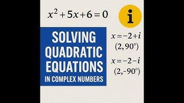 Solving equations from second degree in complex numbers set