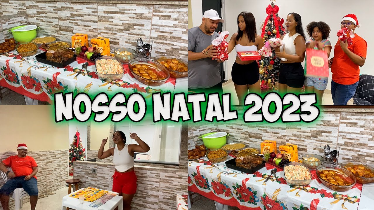 NOSSO NATAL 2023- ABRINDO PRESENTES - CEIA DE NATAL - FAMÍLIA ALMEIDA