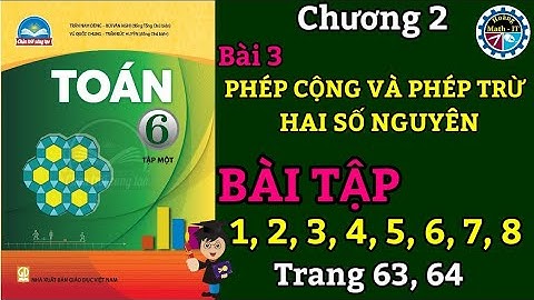 Bài giải toán lớp 6 tập 2 bai 63