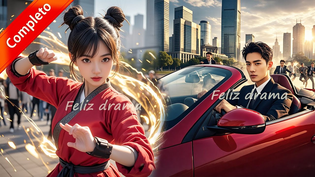 La chica de kung fu detuvo el auto fuera de control del CEO con una sola mano y se enamoró de él.