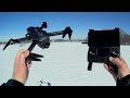 ZLRC SG906 Max Obstacle Avoidance Three Axis Drone Flight Test Review