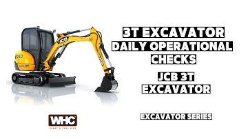 3T Excavator Daily Operational Checks | WHC Hire | Excavator Series