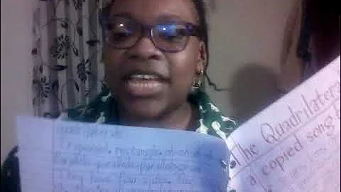 The Song That Noel Has Copied: "The Quadrilateral Song"