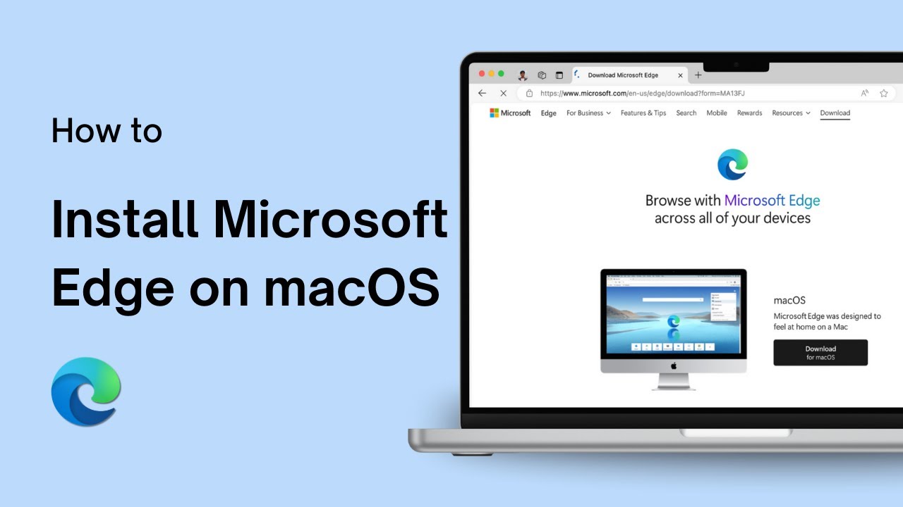 How to Install Microsoft Edge on macOS - YouTube