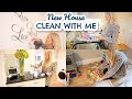 NEW HOUSE CLEAN & ORGANISE WITH ME  |  CLEAN WITH ME 2020  |  Emily Norris