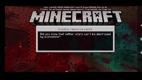 Minecraft Loading Screen Tips