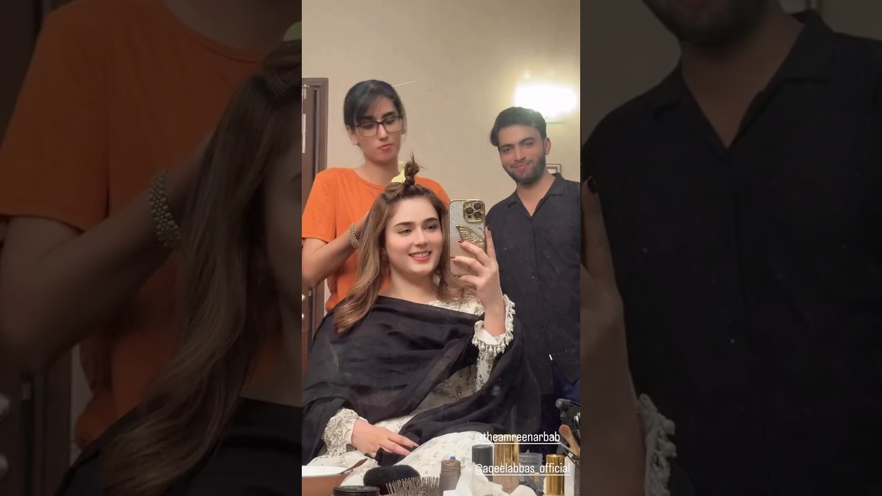 Sumaiya Bukhsh getting ready for new drama 