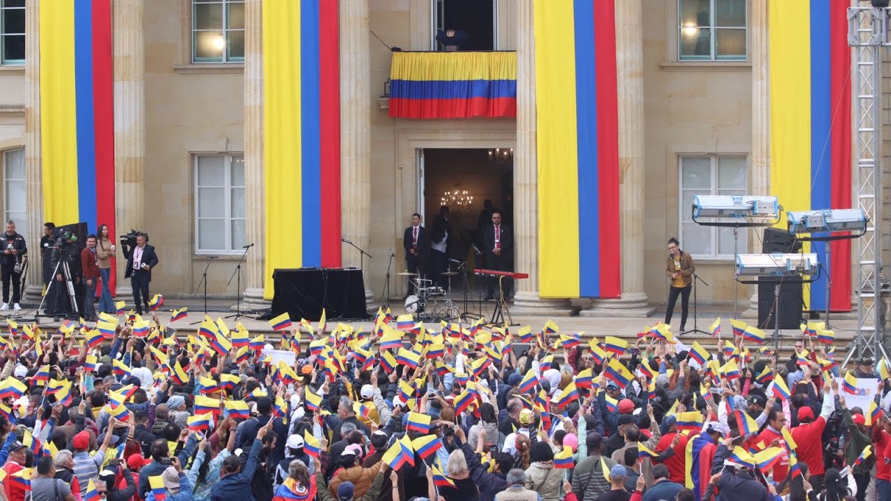 Discurso del presidente Gustavo Petro desde el Palacio de Nariño el 14 ...