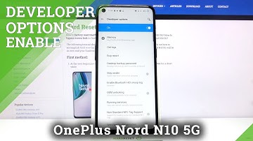 How to Enable Developer Options in OnePlus Nord N10 5G – Developer Features