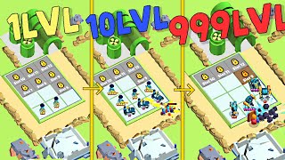 ЭВОЛЮЦИЯ СОЛДАТИКОВ, МАКСИМАЛЬНЫЙ УРОВЕНЬ!  Toy Merge: Bloons TD Bot screenshot 5