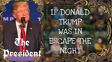 If Donald Trump was in Escape The Night | Tarot Cards #1