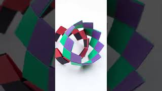 Origami Paper Bracelet | Paper Craft | DIY