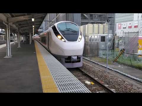 E657系ひたち号品川行きいわき駅発車