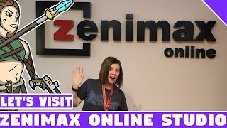 I went to ZOS! (Zenimax Online Studio) - Previewing Elsweyr Trip