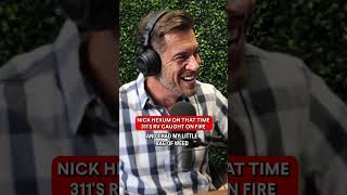 Nick Hexum tells the story about 311's RV catching on fire on tour