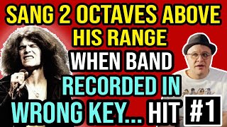Had to Sing 2 OCTAVES Above his RANGE When Band RECORDED Song in WRONG Key…Hit #1!-Professor of Rock