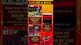 KONAMI is Bringing the Heat in 2026! PNP Games, Preorder, Video games, Metal Gear Solid, Castlevania