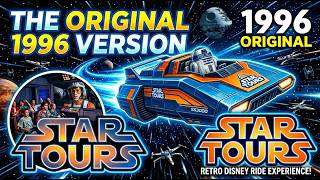 Star Tours Original Ride – Rare December 1996 POV | Disney‑MGM