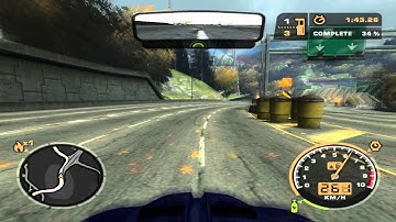 NFS Most Wanted Challenge 5 - GTO Time Trial