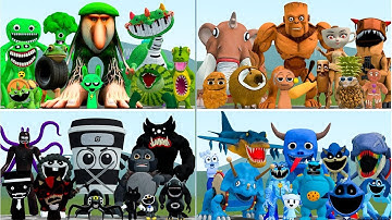 WHICH COLOR IS STRONGER? from NEW ITALIAN BRAINROT ANIMALS MEMES vs DINO TOY FAMILY in Garry