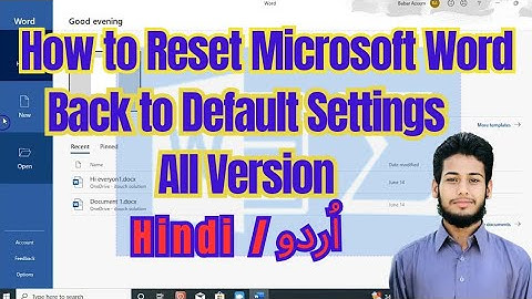 The Ultimate Guide: How to Reset Microsoft Word to Default Settings