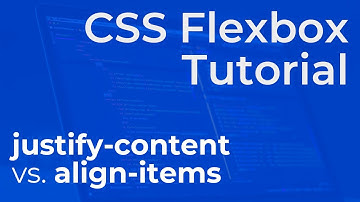 CSS Flexbox "justify-content" vs. "align-items" - Beginner Flexbox Tutorial