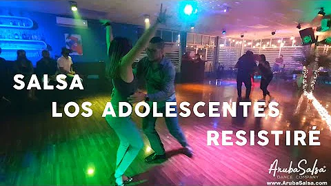Resistiré - Los Adolescentes | Salsa dance by Reggie and Mikayla