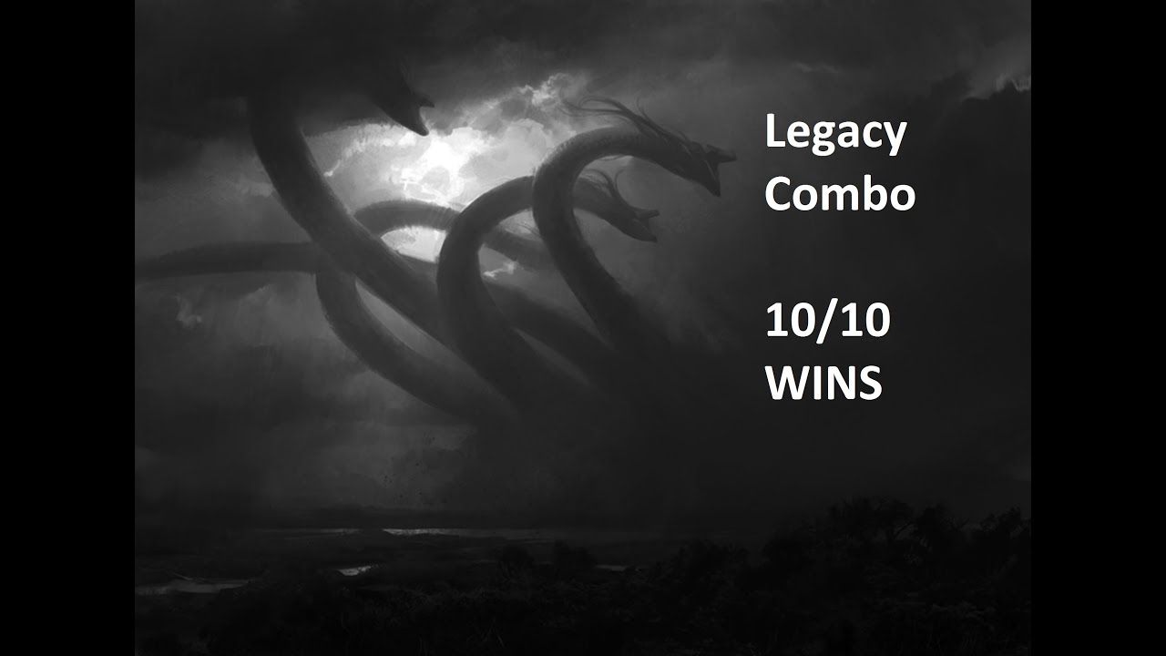 MTG Legacy Combo Deck Tech 10/10 Wins YouTube