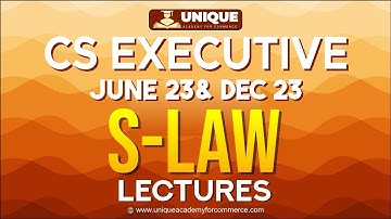 CS Executive | SLCM Demo | Lecture 1 | June 23 & Dec 23