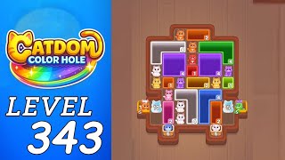 Catdom Color Hole Level 343 Walkthrough