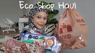 ECO SHOP STATIONARY HAUL! 