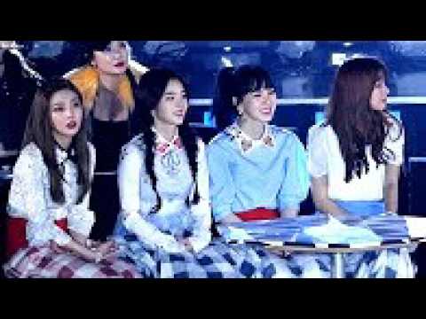 161226 레드벨벳 (Red Velvet) 빅뱅무대소개멘트중 대기 [조이,아이린,웬디,슬기] Joy, Irene 직캠 Fancam (2016 가요대전) by Mera