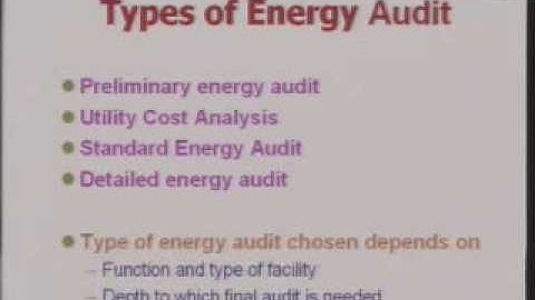Energy Audit of Power Distribution System
