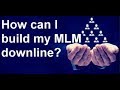 How can i build my mlm downline