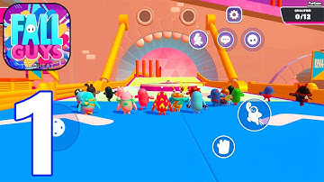 Fall Guys Mobile - Gameplay Walkthrough Part 1 Global Launch Mobile Version (iOS, Android Gameplay)