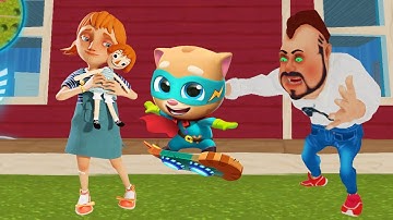 Dark Riddle 4.0.1 vs Talking Tom Hero Dash | Part 1 : Gameplay New Update 2020 ( Android/IOS )